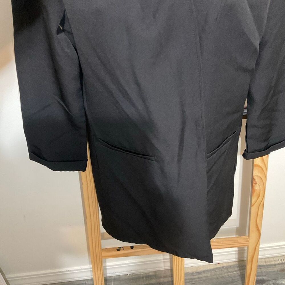 Windsor women’s open front black blazer size medium - Picture 4 of 9